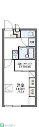 レオパレスT・K 1Kの間取図画像