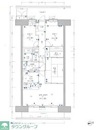 白井ロジュマン 3LDKの間取図画像