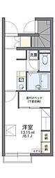 レオパレススマイル 1Kの間取図画像