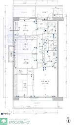 白井ロジュマン 4LDKの間取図画像