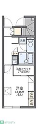 レオパレス富光2 1Kの間取図画像