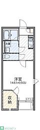 レオネクストマーメゾン 1Kの間取図画像