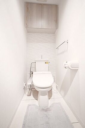 トイレの上部に...