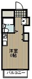 コンフォート長津田 ワンルームの間取図画像