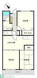 エミネンスあざみ野第2 3LDKの間取図画像