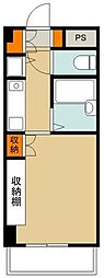T'sgarden都筑ふれあいの丘 ワンルームの間取図画像