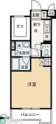 間取図画像 1K