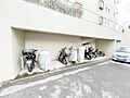 【バイク置場】