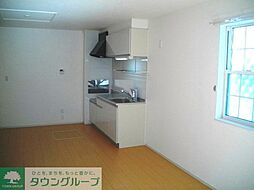 東武東上線 高坂駅 徒歩16分の賃貸アパート 1階1LDKのリビング/ダイニング