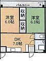 ハイツ仙波苑2階6.6万円