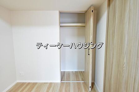 ゆとりある収納は、持ち物が多い方でもすっきりした生活を送れる筈です。