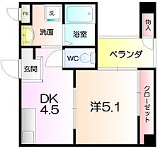 ロイヤルガーデン堺  ｜ 大阪府堺市堺区櫛屋町東2丁（賃貸マンション1DK・6階・26.56㎡） その2