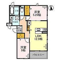 モンレーヴ三国ケ丘 102 ｜ 大阪府堺市堺区南三国ヶ丘町1丁10-1（賃貸マンション2LDK・1階・59.49㎡） その2