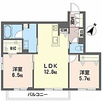 シャーメゾンクレイン  ｜ 大阪府堺市西区上野芝向ヶ丘町4丁（賃貸アパート2LDK・2階・59.38㎡） その2