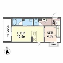 HARUなかもず 202 ｜ 大阪府堺市北区中百舌鳥町5丁（賃貸マンション1LDK・2階・41.85㎡） その2