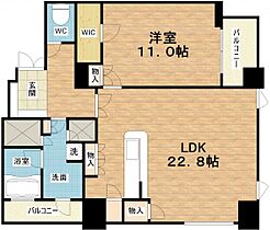 アルグラッド　ザ・タワー心斎橋  ｜ 大阪府大阪市中央区東心斎橋1丁目8-11（賃貸マンション1LDK・35階・95.44㎡） その2