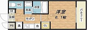 プレサンス上町台クレスト  ｜ 大阪府大阪市天王寺区上汐3丁目6-6（賃貸マンション1K・8階・21.64㎡） その2