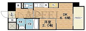 コンフォリア・リヴ南森町Q  ｜ 大阪府大阪市北区松ケ枝町1-36（賃貸マンション1DK・12階・26.13㎡） その2