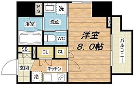 グランデカワノ上町台  ｜ 大阪府大阪市中央区谷町6丁目2-15（賃貸マンション1K・6階・26.16㎡） その2