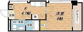 コンチネンタル東小橋  ｜ 大阪府大阪市東成区東小橋2丁目5-15（賃貸マンション1K・3階・24.28㎡） その2