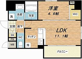 サンマルベリー扇町  ｜ 大阪府大阪市北区末広町3-6（賃貸マンション1LDK・4階・41.37㎡） その2