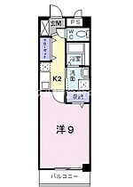 プラシード倉敷  ｜ 岡山県倉敷市阿知1丁目（賃貸マンション1K・5階・31.97㎡） その2