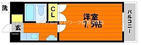 プチメゾンロゼ 302 ｜ 岡山県倉敷市笹沖67-8（賃貸マンション1K・3階・20.52㎡） その2