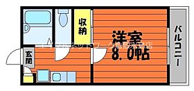 岡山県倉敷市松島837-5（賃貸アパート1K・2階・23.04㎡） その2