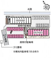 ミランダＯＺ－5 206 ｜ 岡山県倉敷市高須賀380-3（賃貸アパート1R・2階・27.53㎡） その3