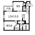 GRANMODE学園前1階7.4万円