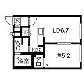 ブランノワールデコ3階4.5万円