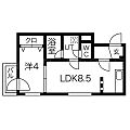 アルヴィータ菊水4階5.0万円