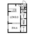 クレイス澄川3階5.3万円
