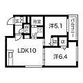 Esperanzaヒラギシ4階7.8万円