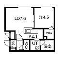 BlancShard栄町FOREST1階4.9万円