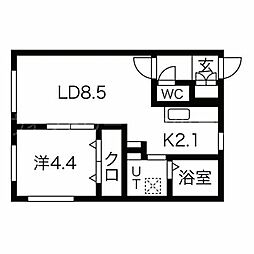 Porte Bonheur東札幌 3階