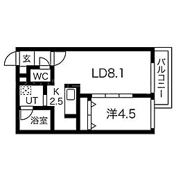 ヴィラーチェ旭町 4階/405