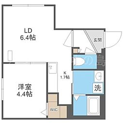 インフィニティ美園 4階/402