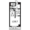 アムス東札幌246階4.3万円