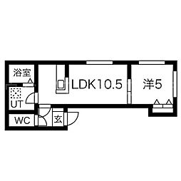 リバーサウス菊水II 3階