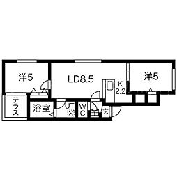 ブランシャールLe Bois 1階/101