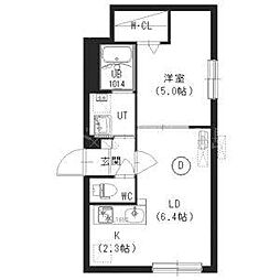 STELLAII(ステラツー) 1LDKの間取図画像