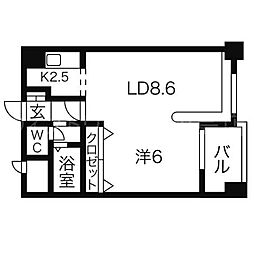 ハウスオブリザ中の島 I 3階