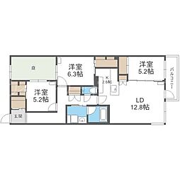 PRIME COURT la foret 平岸 1階/105