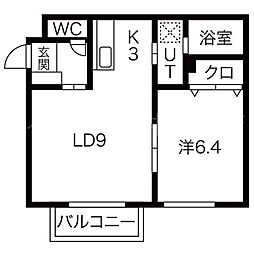 プレミエール平岸26 3階