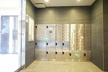 ■ステンレス製のメールBOX＆宅配BOX