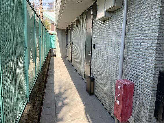 マンション内敷...