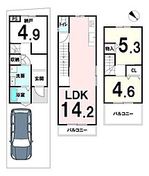 深草出羽屋敷町　中古戸建