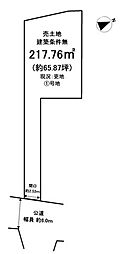 売土地 伏見区桃山町安芸山　分譲地　全3区画