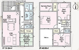 小田原市柳新田第8　新築戸建　全2棟1号棟